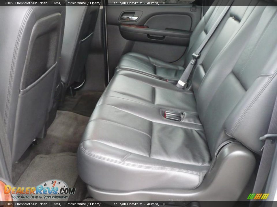 2009 Chevrolet Suburban LT 4x4 Summit White / Ebony Photo #10