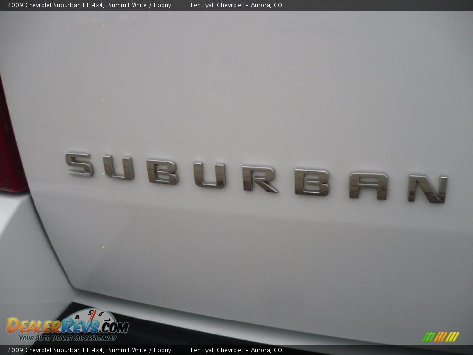 2009 Chevrolet Suburban LT 4x4 Summit White / Ebony Photo #12