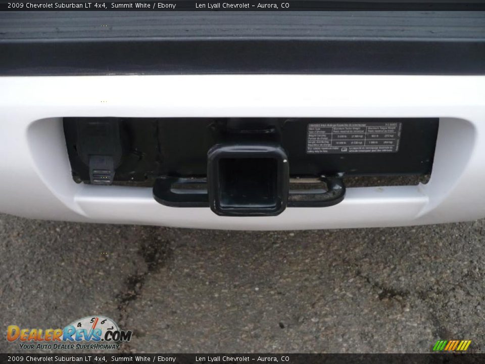 2009 Chevrolet Suburban LT 4x4 Summit White / Ebony Photo #13