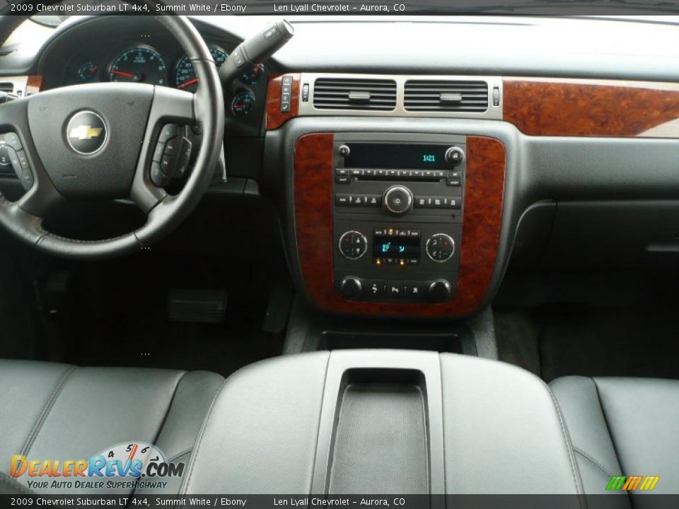 2009 Chevrolet Suburban LT 4x4 Summit White / Ebony Photo #18