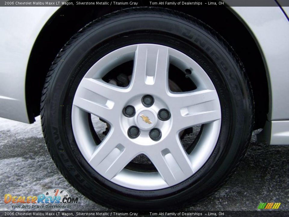 2006 Chevrolet Malibu Maxx LT Wagon Silverstone Metallic / Titanium Gray Photo #8