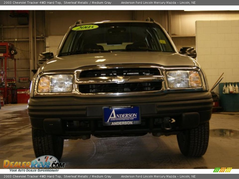 2003 Chevrolet Tracker 4WD Hard Top Silverleaf Metallic / Medium Gray Photo #2