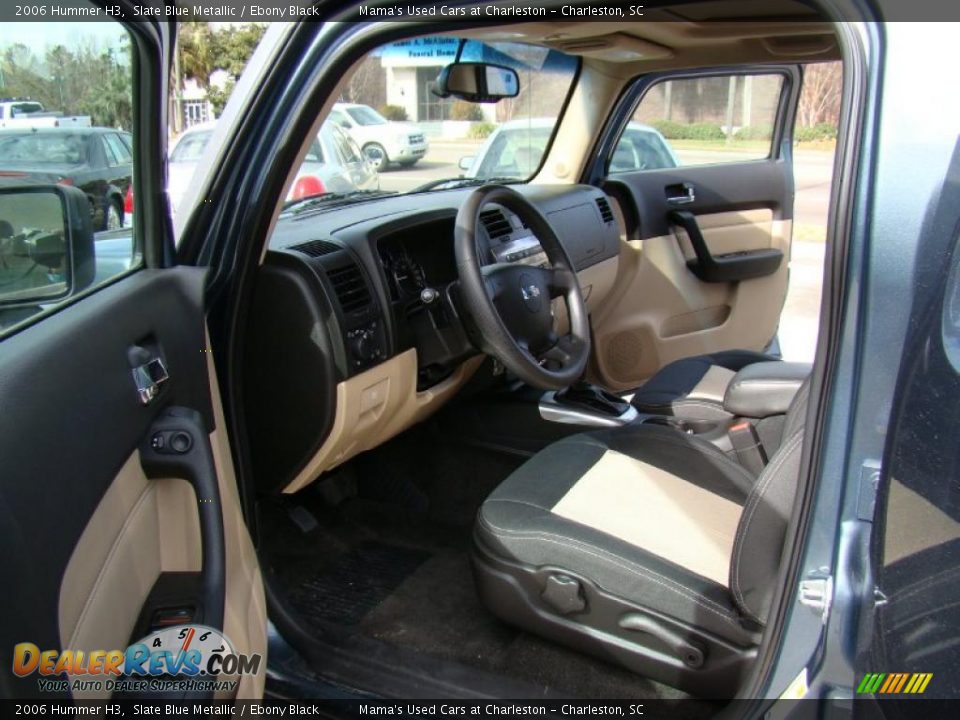 2006 Hummer H3 Slate Blue Metallic / Ebony Black Photo #9