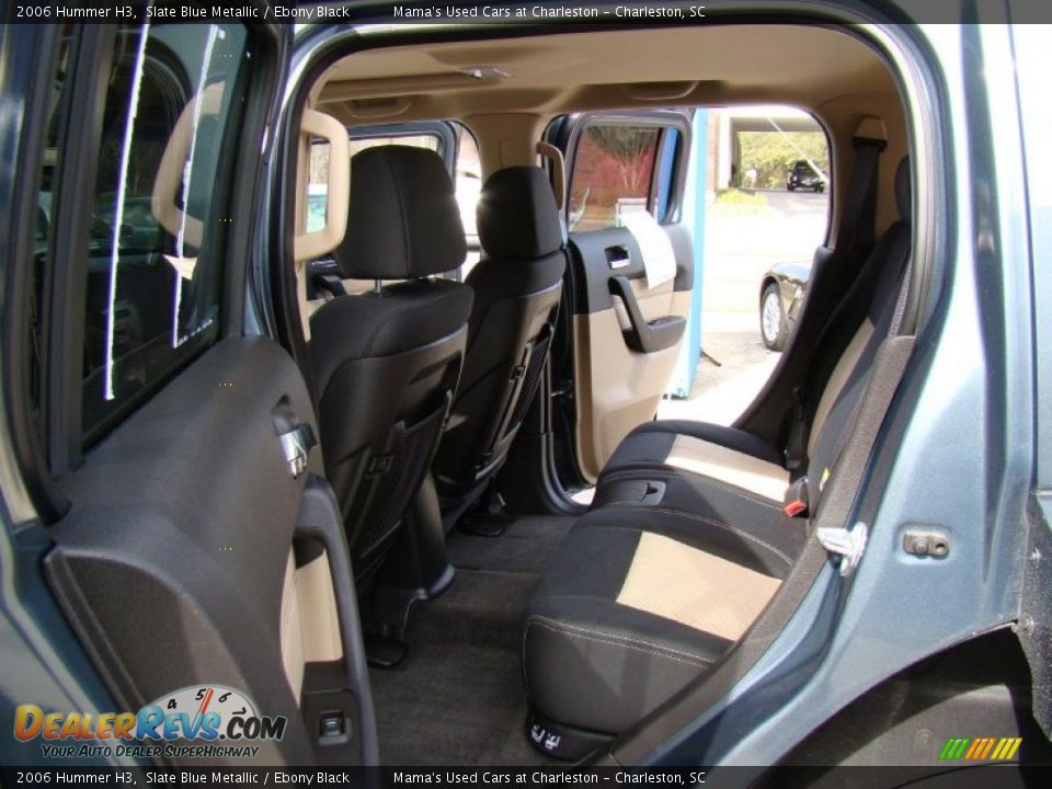 2006 Hummer H3 Slate Blue Metallic / Ebony Black Photo #10