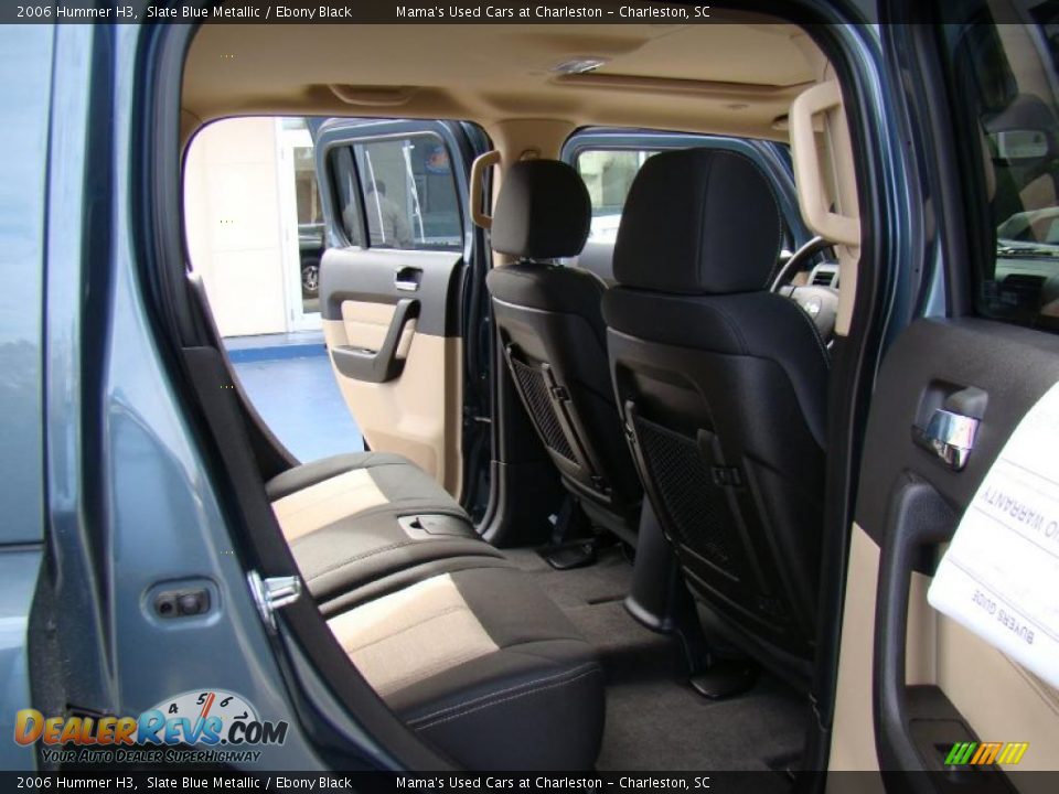 2006 Hummer H3 Slate Blue Metallic / Ebony Black Photo #14