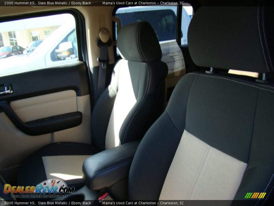 2006 Hummer H3 Slate Blue Metallic / Ebony Black Photo #15