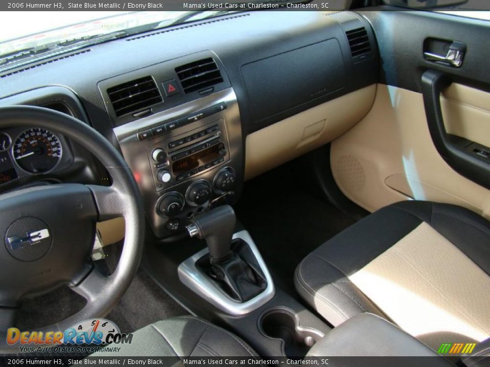 2006 Hummer H3 Slate Blue Metallic / Ebony Black Photo #18