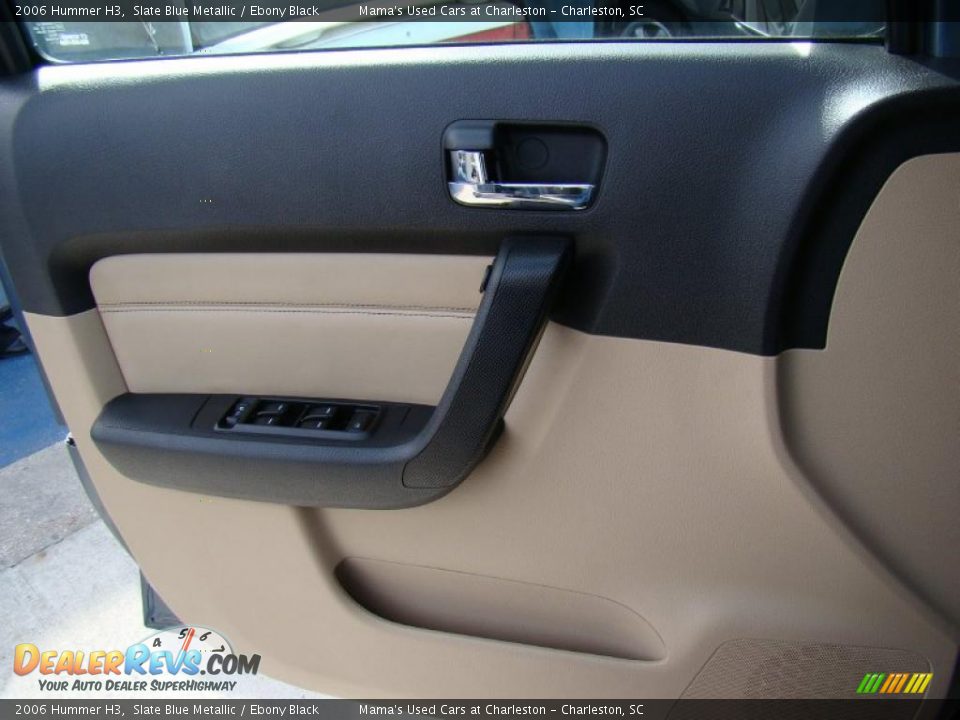 2006 Hummer H3 Slate Blue Metallic / Ebony Black Photo #20