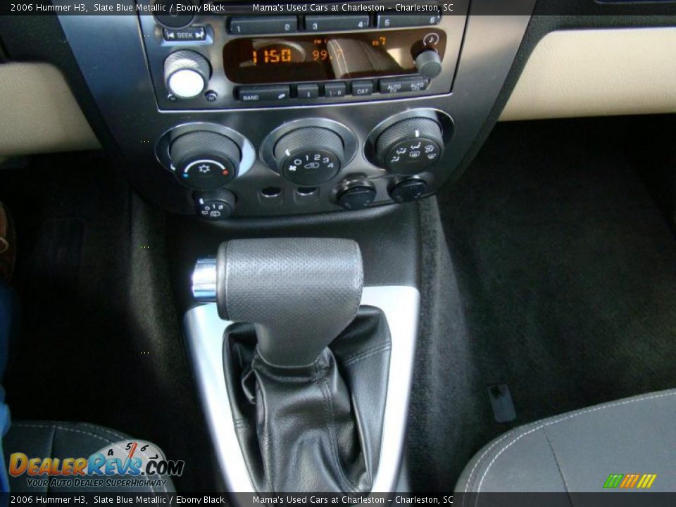 2006 Hummer H3 Slate Blue Metallic / Ebony Black Photo #22