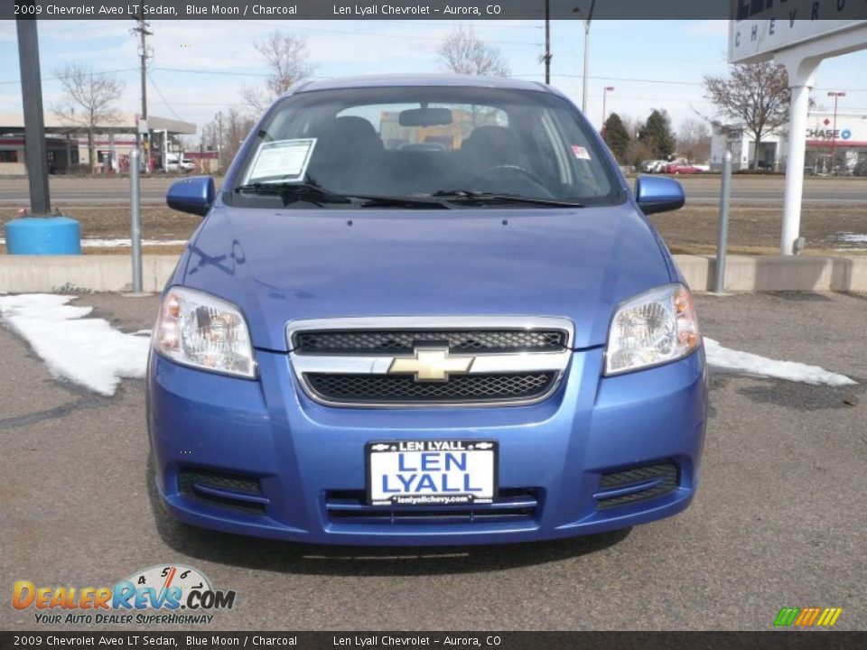 2009 Chevrolet Aveo LT Sedan Blue Moon / Charcoal Photo #2