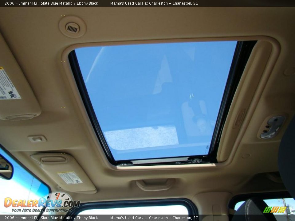 2006 Hummer H3 Slate Blue Metallic / Ebony Black Photo #33