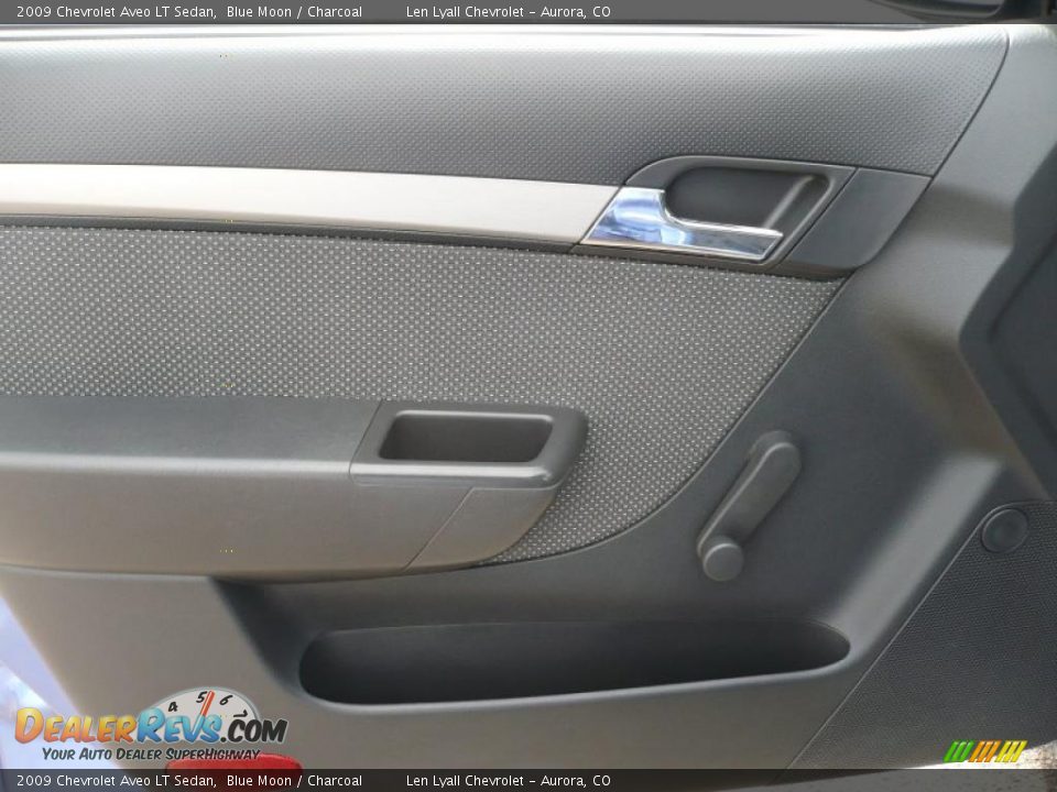 2009 Chevrolet Aveo LT Sedan Blue Moon / Charcoal Photo #7