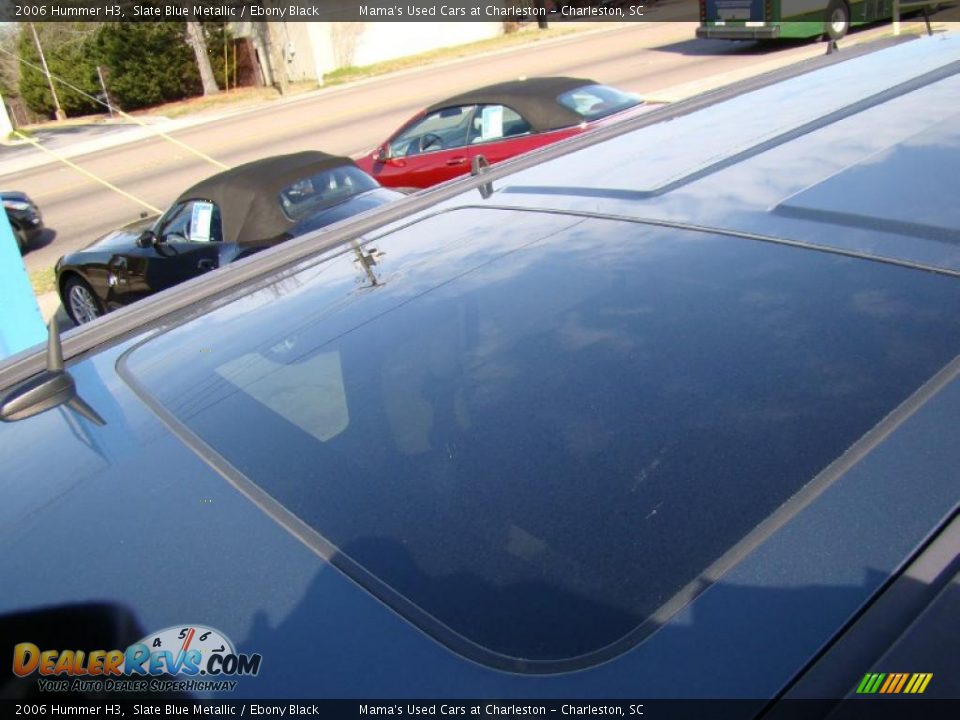 2006 Hummer H3 Slate Blue Metallic / Ebony Black Photo #34