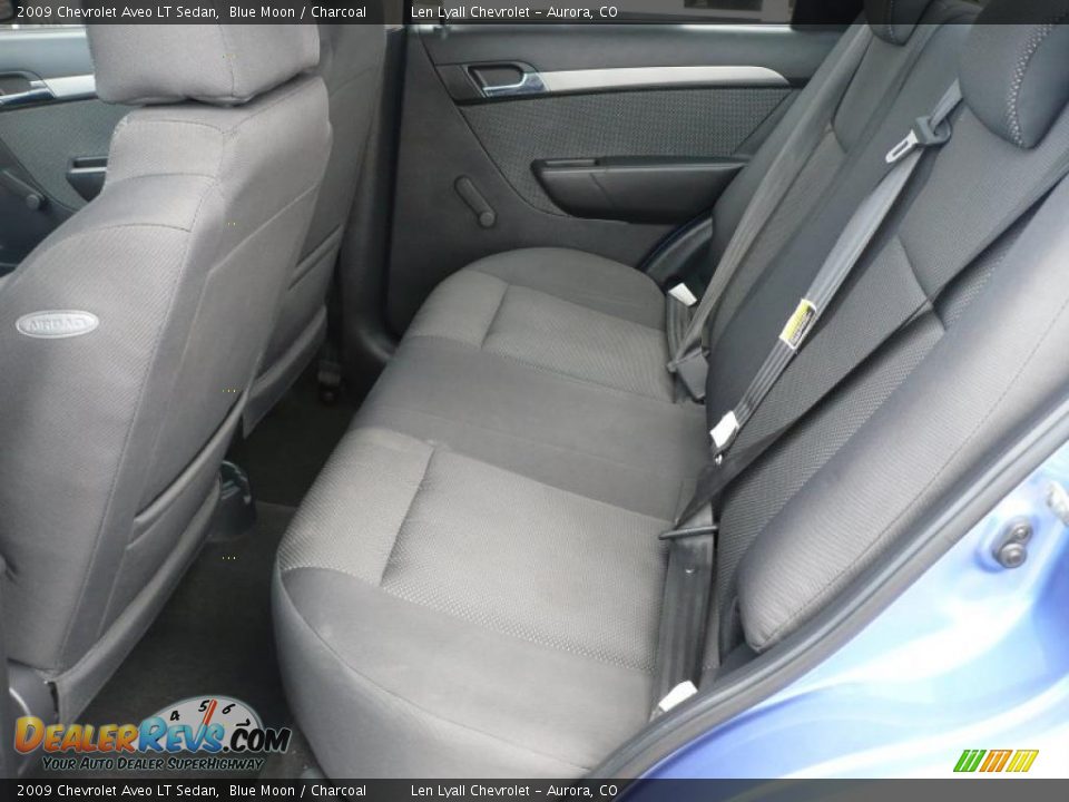 2009 Chevrolet Aveo LT Sedan Blue Moon / Charcoal Photo #9