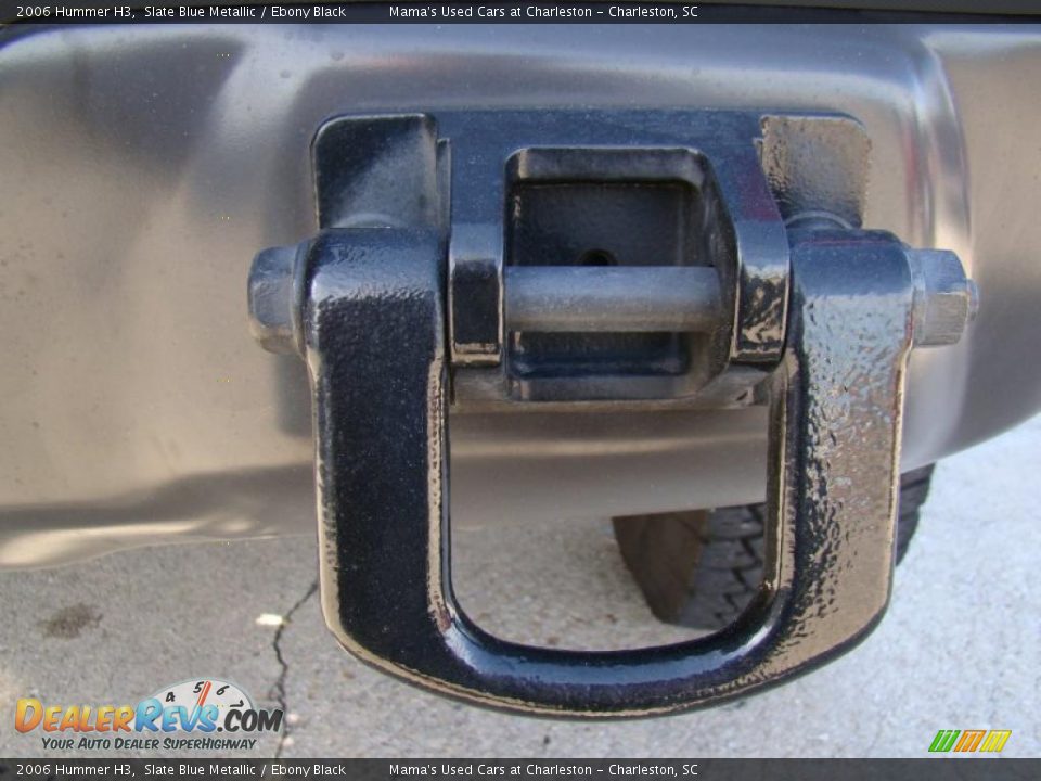 2006 Hummer H3 Slate Blue Metallic / Ebony Black Photo #36