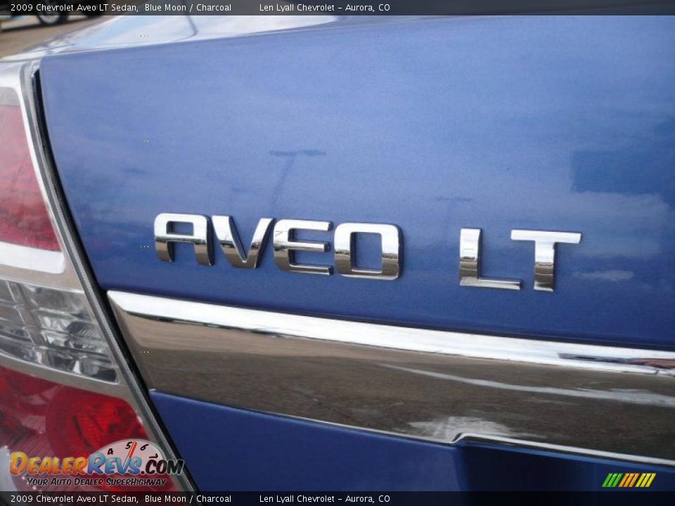 2009 Chevrolet Aveo LT Sedan Blue Moon / Charcoal Photo #11