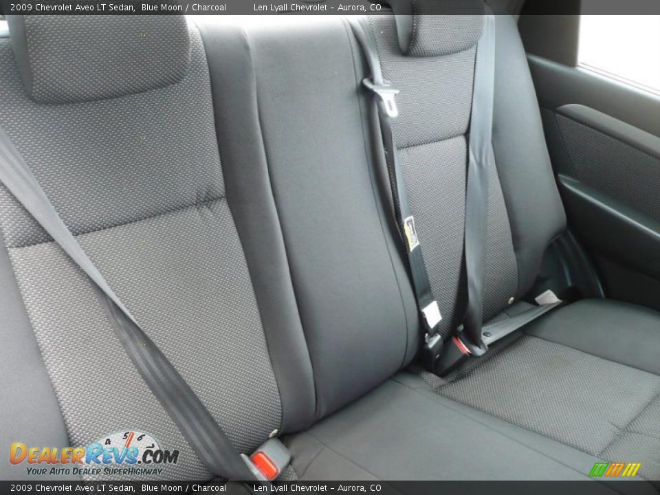 2009 Chevrolet Aveo LT Sedan Blue Moon / Charcoal Photo #13