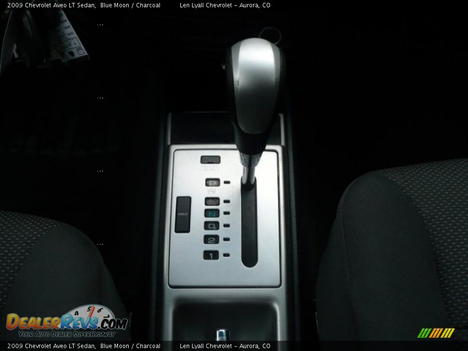2009 Chevrolet Aveo LT Sedan Blue Moon / Charcoal Photo #15