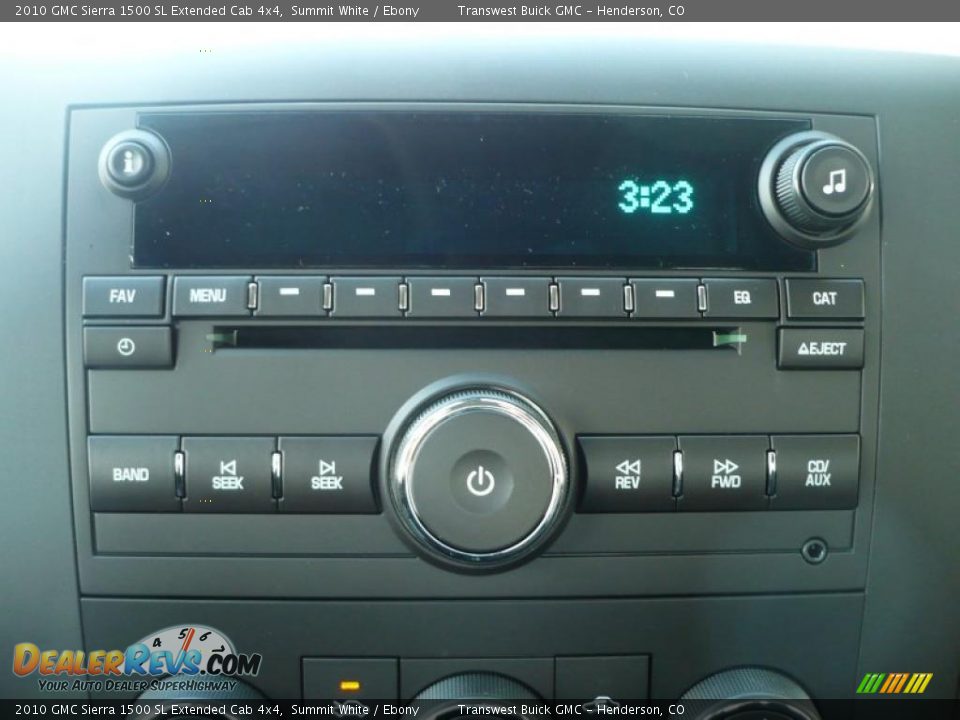 2010 GMC Sierra 1500 SL Extended Cab 4x4 Summit White / Ebony Photo #6