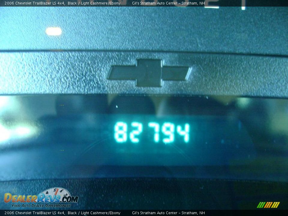 2006 Chevrolet TrailBlazer LS 4x4 Black / Light Cashmere/Ebony Photo #14