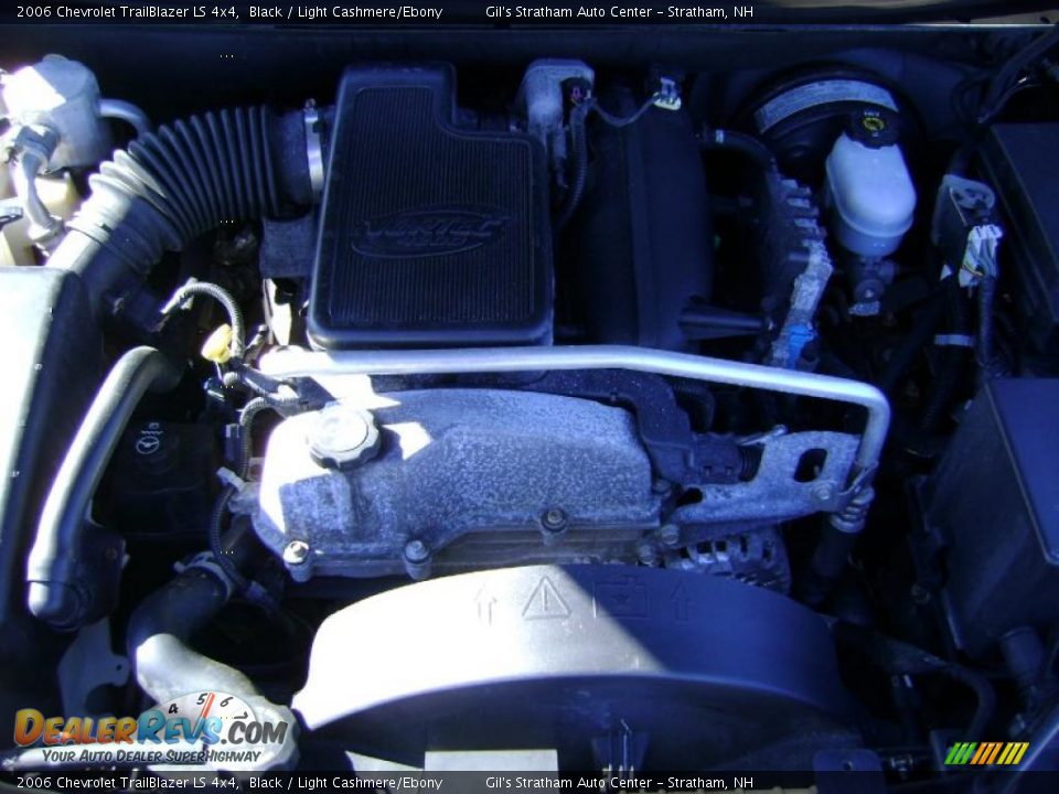 2006 Chevrolet TrailBlazer LS 4x4 Black / Light Cashmere/Ebony Photo #17
