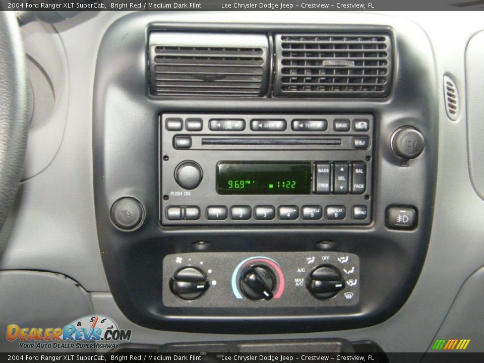 2004 Ford Ranger XLT SuperCab Bright Red / Medium Dark Flint Photo #20