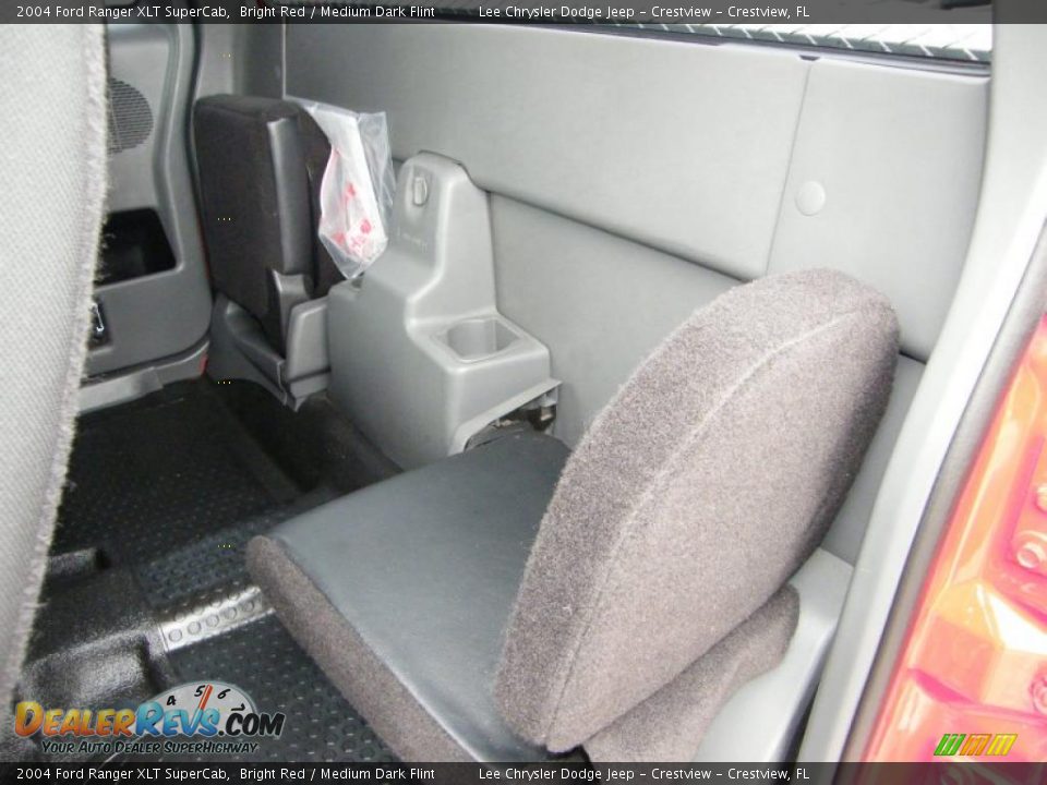 2004 Ford Ranger XLT SuperCab Bright Red / Medium Dark Flint Photo #22