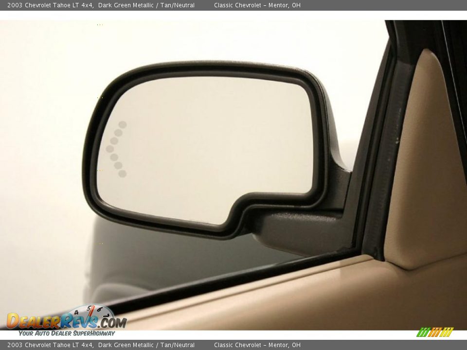 2003 Chevrolet Tahoe LT 4x4 Dark Green Metallic / Tan/Neutral Photo #8