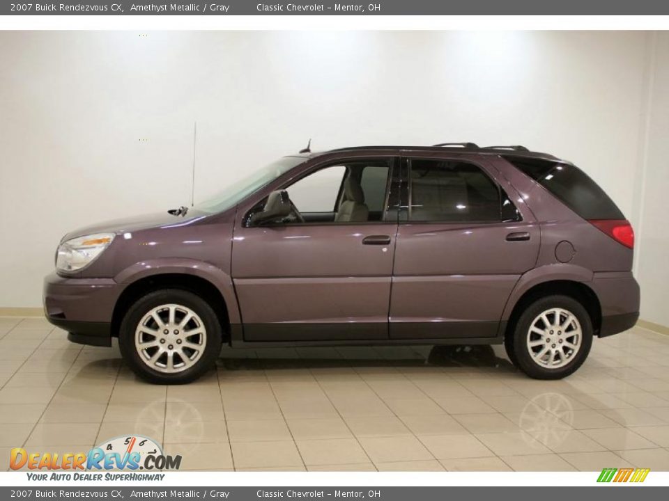 2007 Buick Rendezvous CX Amethyst Metallic / Gray Photo #4
