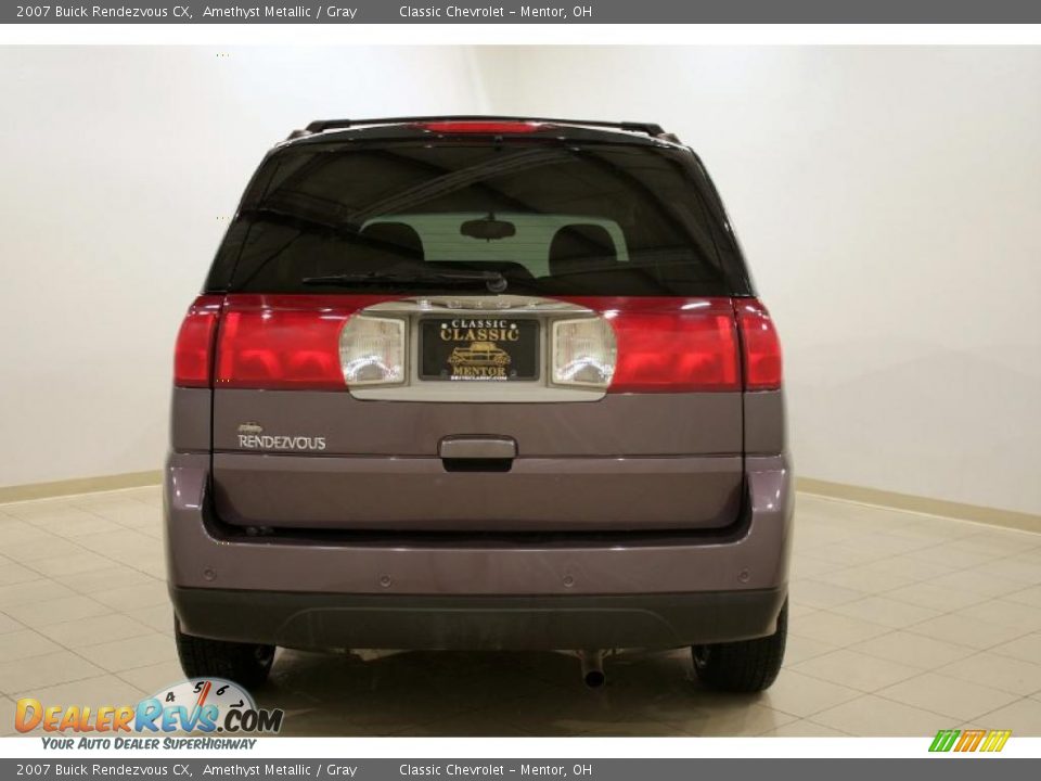 2007 Buick Rendezvous CX Amethyst Metallic / Gray Photo #6