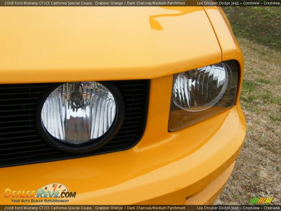 2008 Ford Mustang GT/CS California Special Coupe Grabber Orange / Dark Charcoal/Medium Parchment Photo #9