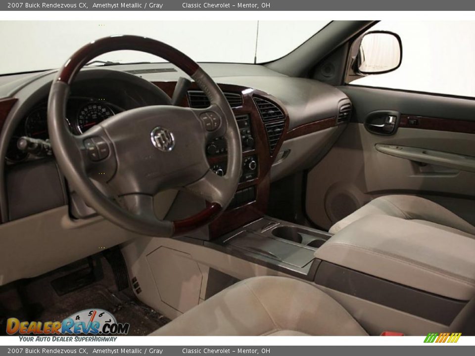 2007 Buick Rendezvous CX Amethyst Metallic / Gray Photo #10