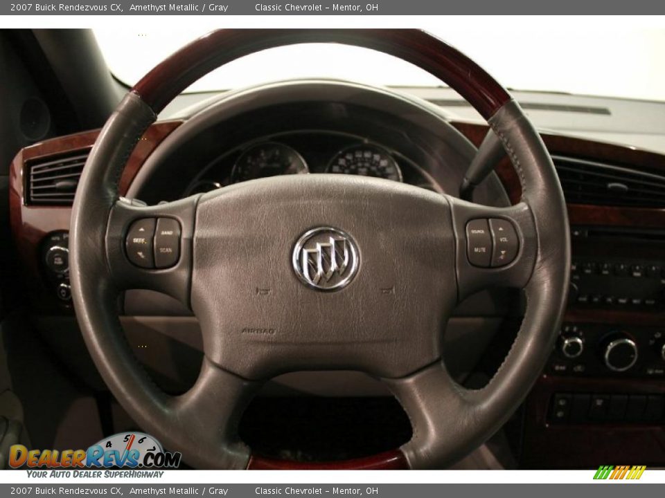 2007 Buick Rendezvous CX Amethyst Metallic / Gray Photo #11