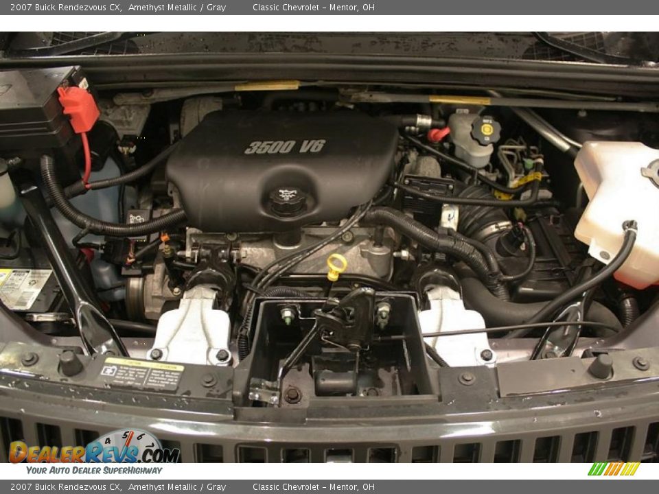 2007 Buick Rendezvous CX Amethyst Metallic / Gray Photo #20