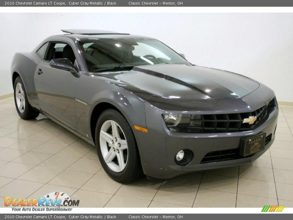 2010 Chevrolet Camaro LT Coupe Cyber Gray Metallic / Black Photo #1