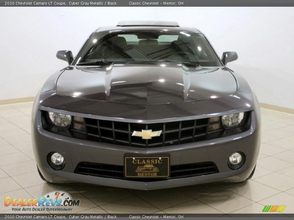 2010 Chevrolet Camaro LT Coupe Cyber Gray Metallic / Black Photo #2