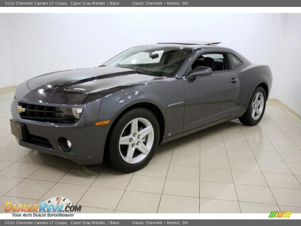 2010 Chevrolet Camaro LT Coupe Cyber Gray Metallic / Black Photo #3