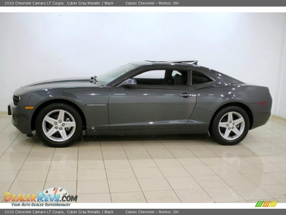 2010 Chevrolet Camaro LT Coupe Cyber Gray Metallic / Black Photo #4