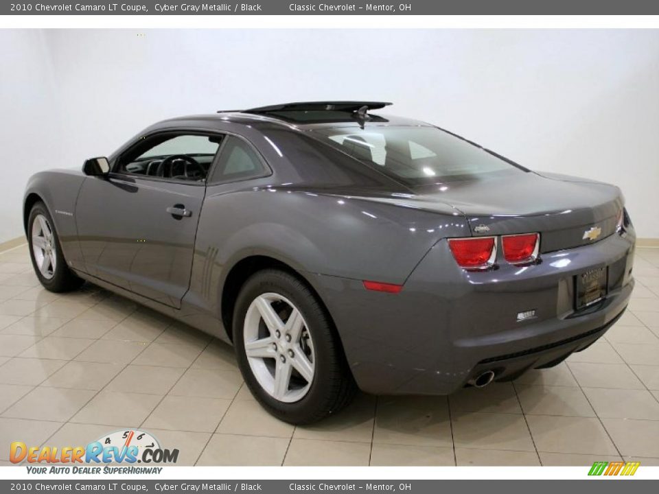 2010 Chevrolet Camaro LT Coupe Cyber Gray Metallic / Black Photo #5
