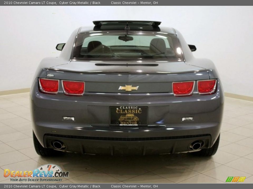2010 Chevrolet Camaro LT Coupe Cyber Gray Metallic / Black Photo #6