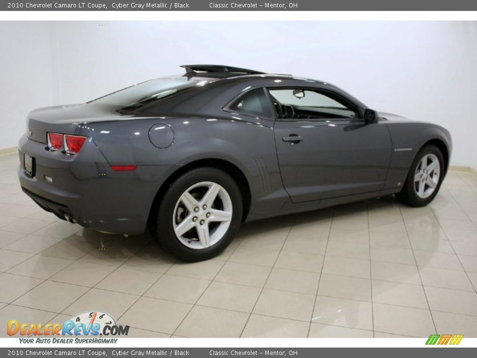 2010 Chevrolet Camaro LT Coupe Cyber Gray Metallic / Black Photo #7