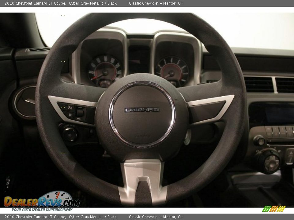 2010 Chevrolet Camaro LT Coupe Cyber Gray Metallic / Black Photo #12