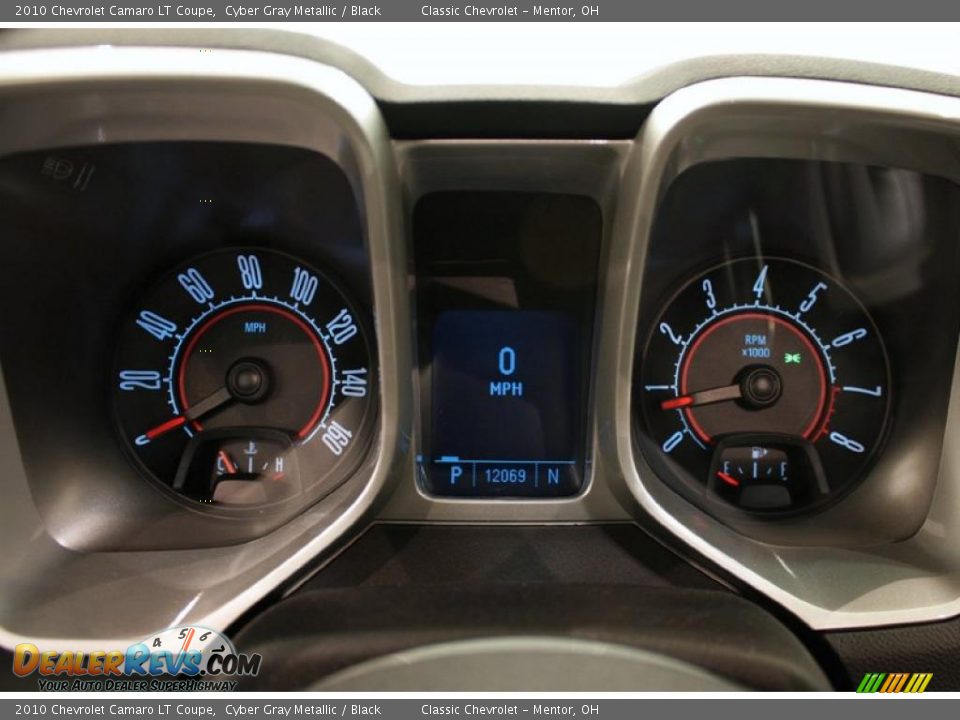 2010 Chevrolet Camaro LT Coupe Cyber Gray Metallic / Black Photo #13