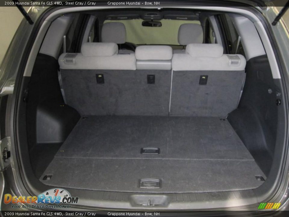 2009 Hyundai Santa Fe GLS 4WD Steel Gray / Gray Photo #5