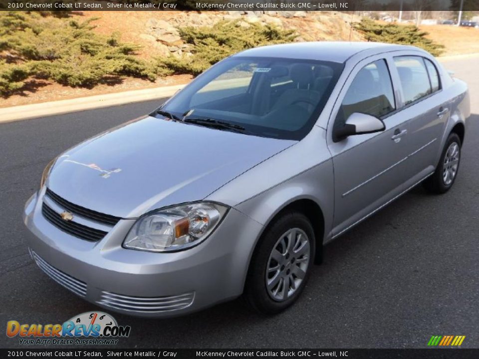 2010 Chevrolet Cobalt LT Sedan Silver Ice Metallic / Gray Photo #1