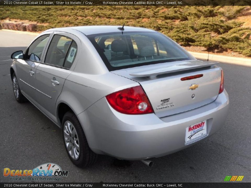 2010 Chevrolet Cobalt LT Sedan Silver Ice Metallic / Gray Photo #2