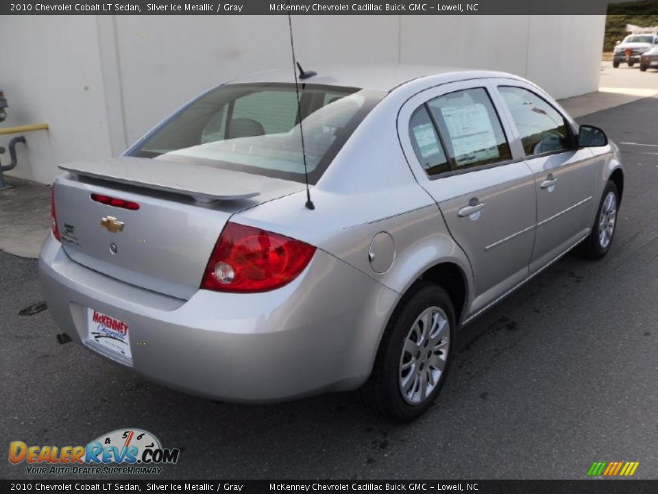2010 Chevrolet Cobalt LT Sedan Silver Ice Metallic / Gray Photo #4