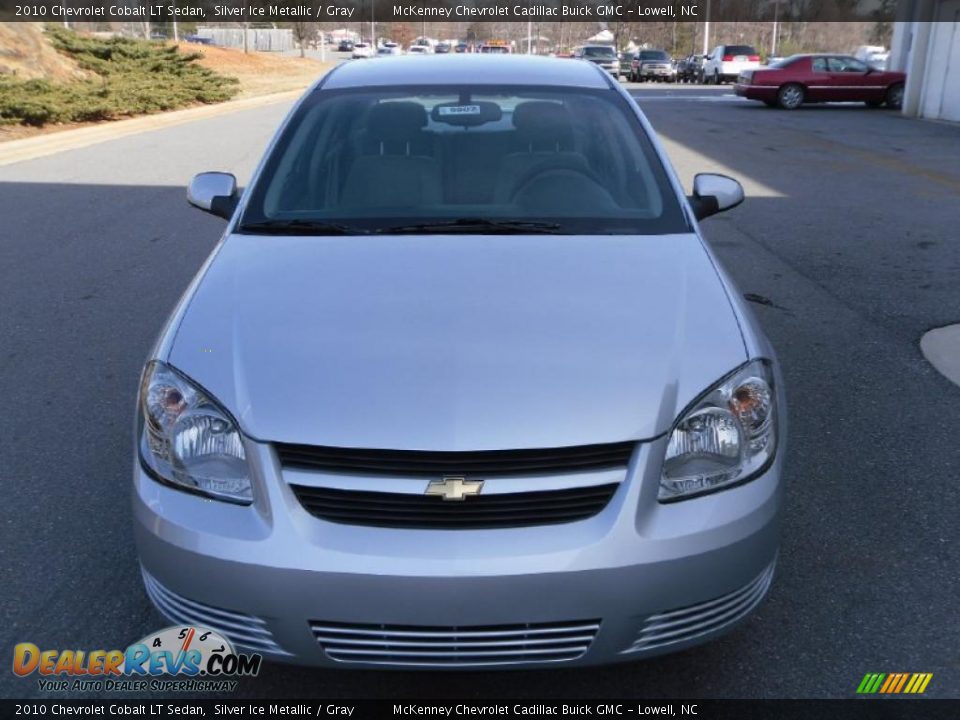 2010 Chevrolet Cobalt LT Sedan Silver Ice Metallic / Gray Photo #6