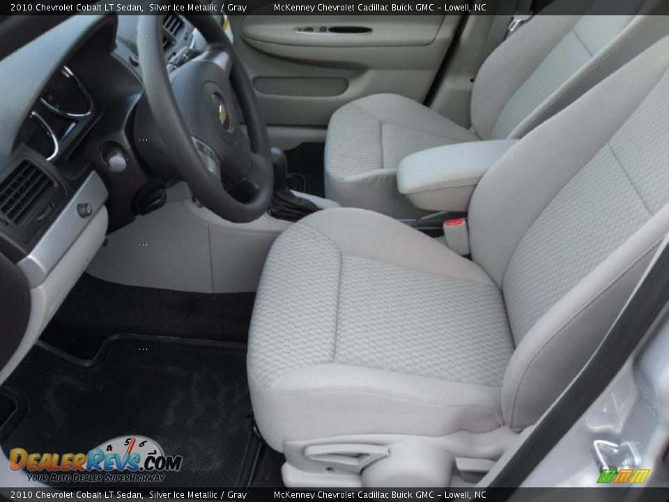 2010 Chevrolet Cobalt LT Sedan Silver Ice Metallic / Gray Photo #7