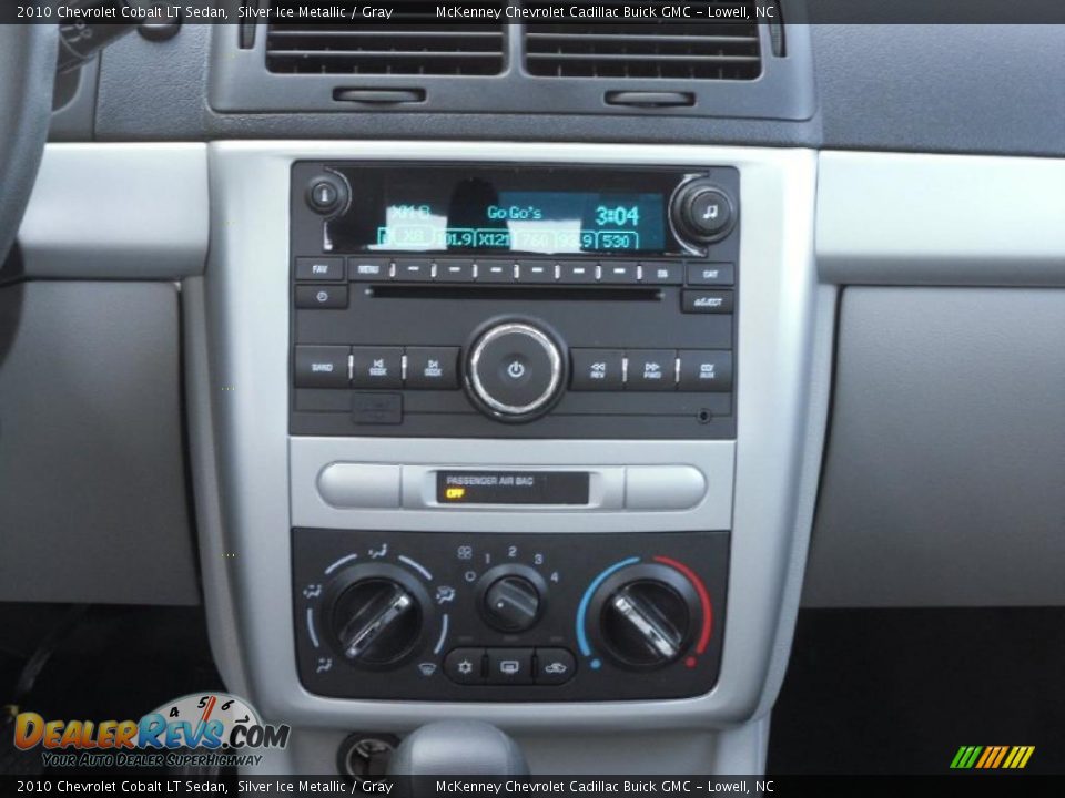 2010 Chevrolet Cobalt LT Sedan Silver Ice Metallic / Gray Photo #14